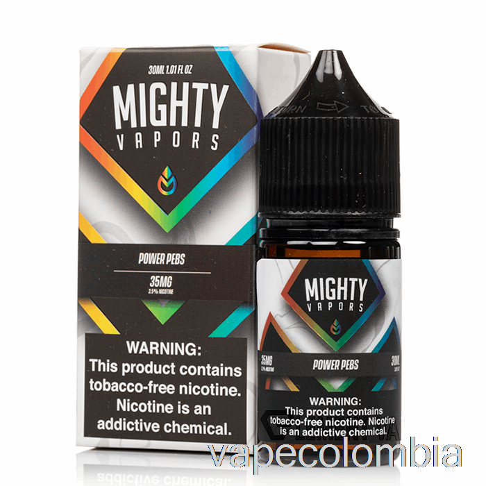 Power Pebs Desechables Para Vape - Sales De Vapores Poderosos - 30ml 50mg